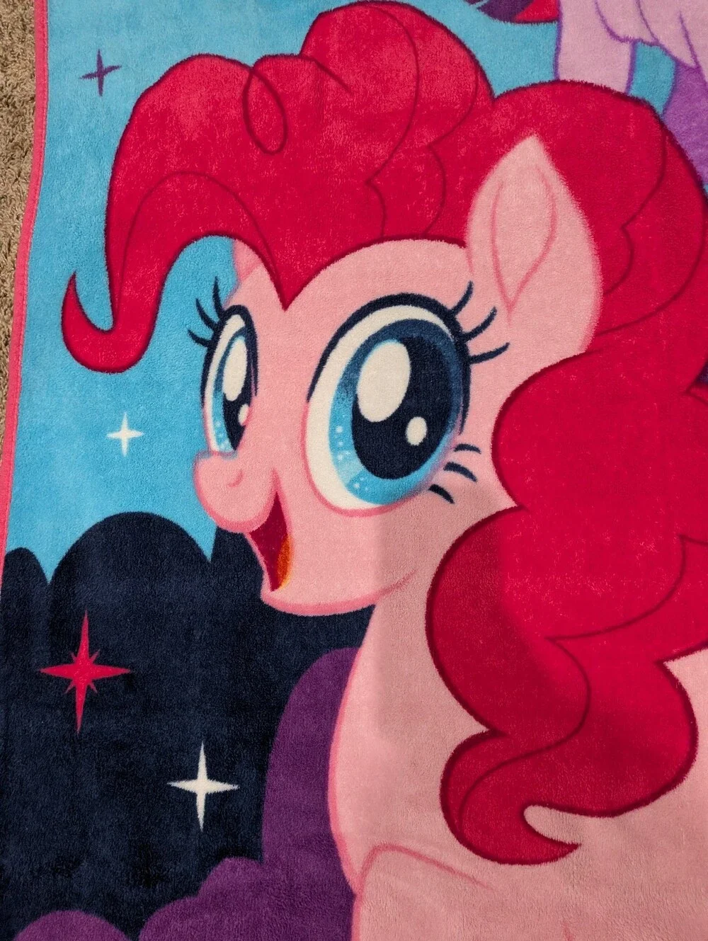 My little pony blanket small pinkie pie twilight sparkle